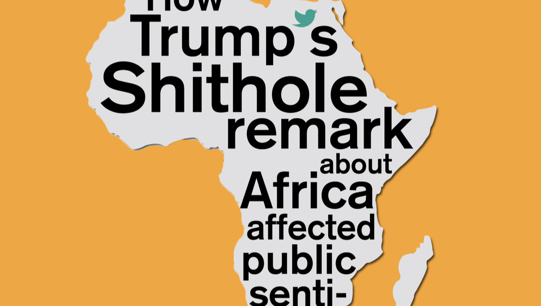 Image of Africa silhouette with report title overlayed