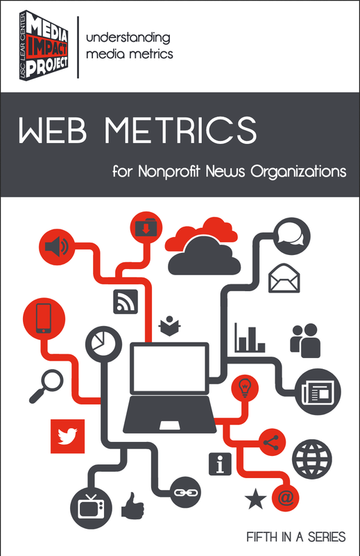 Web metrics for nonprofit news organizations report cover